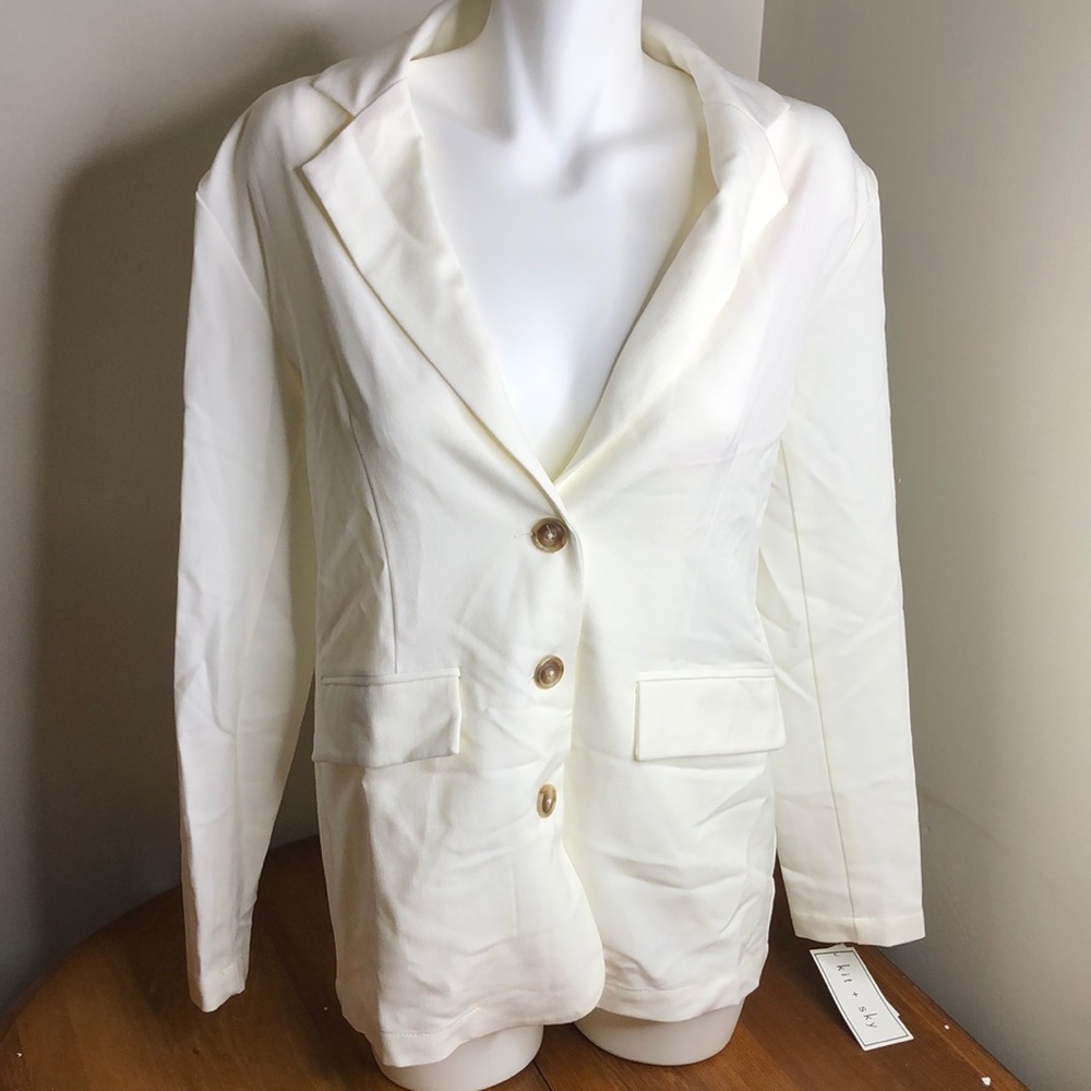 Kit & Sky Oversized Blazer Size Small B5